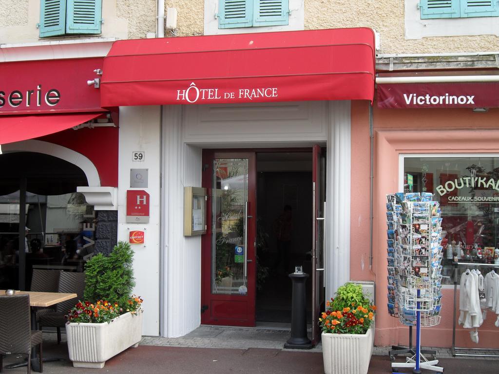 Hotel De France Contact-Hotel 에비앙레스벵즈 외부 사진